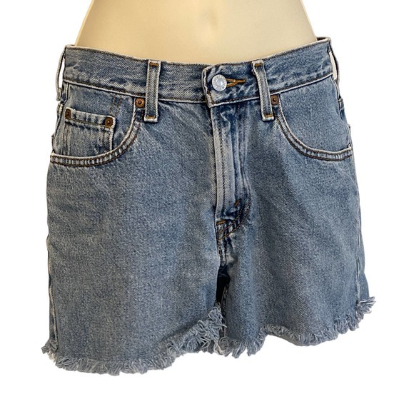 Levis 550 Relaxed Fit Cut Off‎ Jeans Juniors 14R Pre-owned - Picture 1 of 6